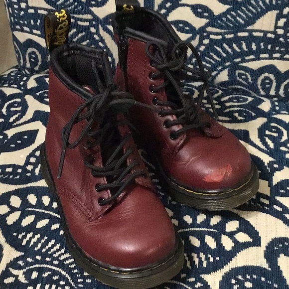 Dr. Marten Junior Delaney Boot 1460T toddler/sz 7 US/ 6 UK / 23 EU - Picture 4 of 12